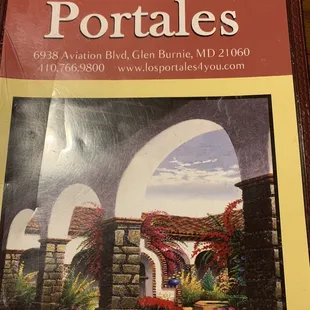 the front cover of a book