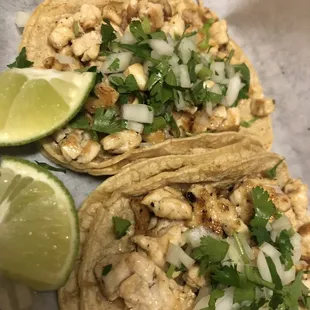 Chicken tacos