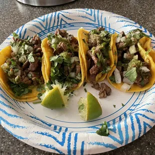 Carne asada tacos