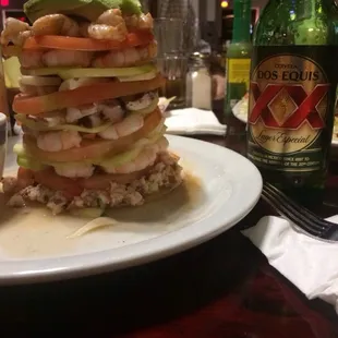 I had the tostada especial  it was sooo good! Highly recommend it!