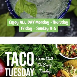 Happy hour menu 2024