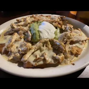 Chicken nachos