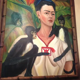 Pasándola cabrón con Frida y los monos en los Portales.