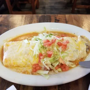 Bean &amp; chicharrone boooorrito