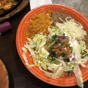 The sides for the fajitas!