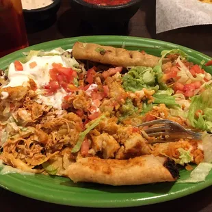 The Guadalajara. It looks messy because I cut everything up. Oops! Forget to take a photo first. ;)