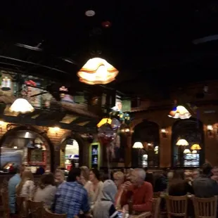 people sitting at tables