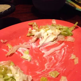 Almost licked the plate clean!