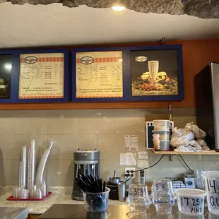 It's cool that this is an old Goodrich store, and they still sell Goodrich ice cream