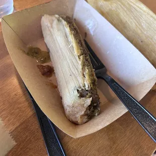 Green tamale