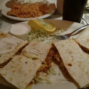 Chicken Quesadillas