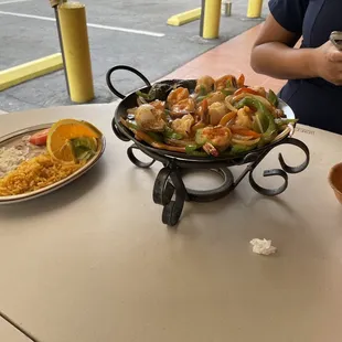 Shrimp Fajitas