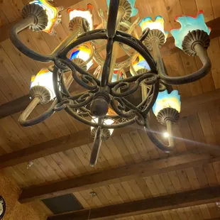 Beautiful lighting adds a wonderful ambiance.