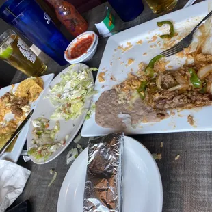 Fajitas x Speedy Gonzalez. Looked Too good to take a pic before