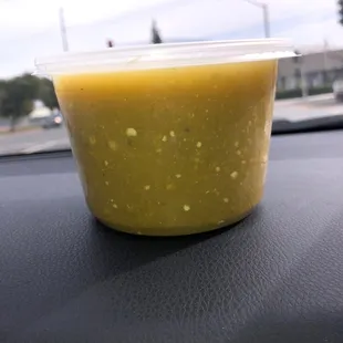 Bomb green salsa