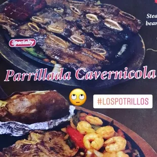 the menu