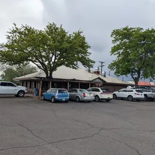 Restaurant as viewed from the street