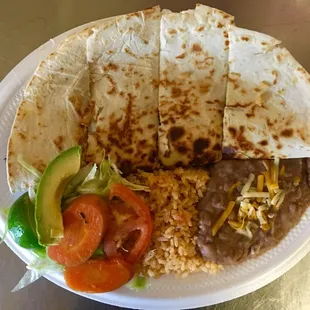 Quesadilla Plate