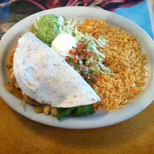 Chicken Fajita Quesadilla