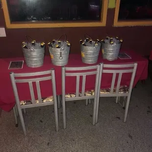 Cubetas Co 6 cervezas c/u