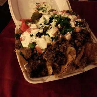 Carne Asada Nachos!