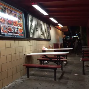 There was a lot of cops when we started eating. it's for sure the ghetto. but these tacos were BOMB! So glad my babe took me.