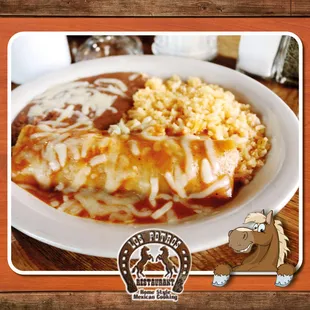 enchilada rice and beans