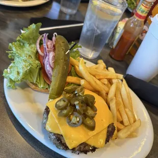 BYOB (build your own burger)