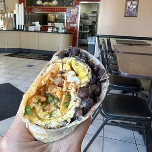 Standard Breakfast Burrito