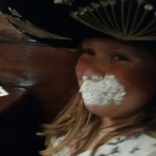 Birthday cake smash. On my granddaughter Lucy.