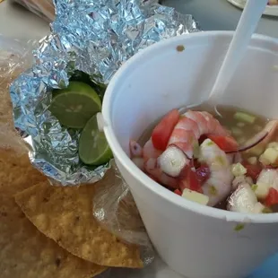 Animales, already half eaten.