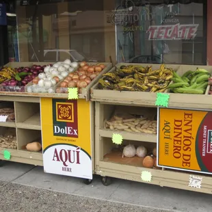produce on display