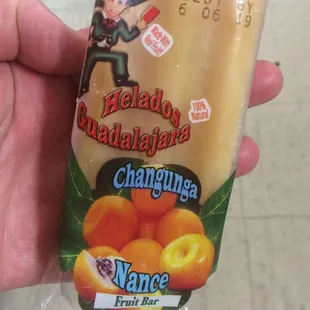 They have Changunga ice cream! I never even heard of such fruit :)