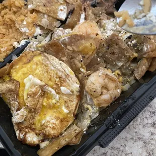 No meat! I paid for it.