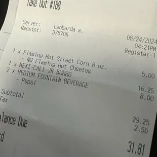 What's the deal it doesn't match the digital menu prices