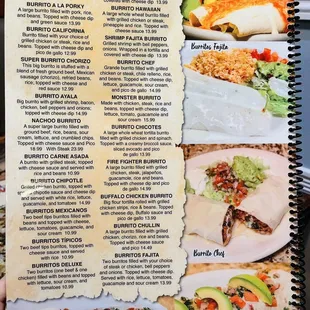 Menu (Jan 2022)