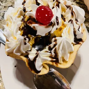 Mexican Fried Ice Cream
