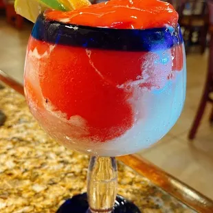 Strawberry piña colada (virgin)