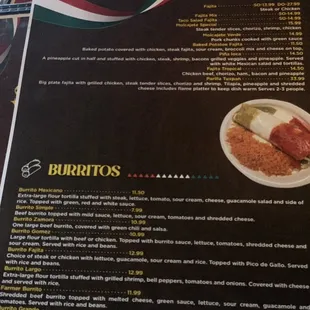 Burritos !