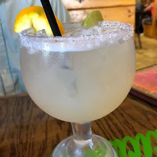 Jumbo margaritas $2 off on Thursdays