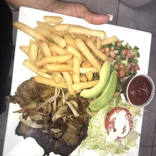 steak, food