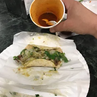 Lo único que queda ricos