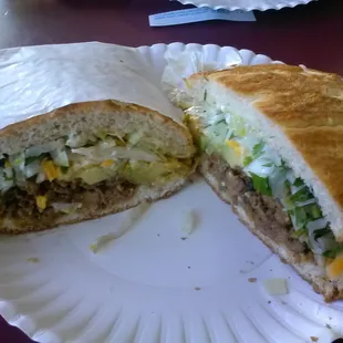 Garbage Photo, Great carne asada torta! Yummy!