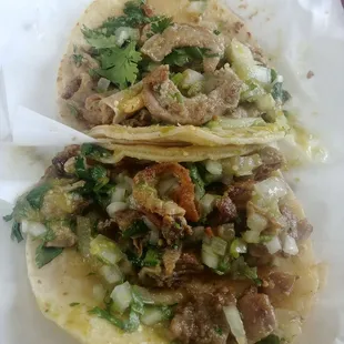 Tacos de tripa