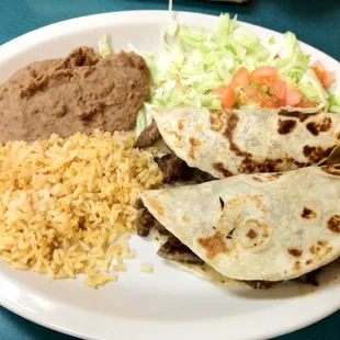 a plate of food