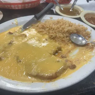 Chicken w cheese !!