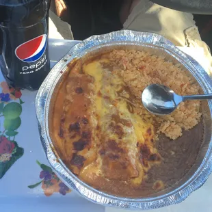 Chicken Enchiladas Suizas