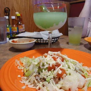 Toastaguac and margarita