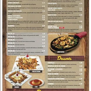 This is the new menu