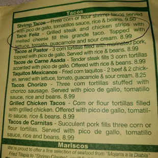 Taco Felix was very good.  All employees wore masks as well as most customers.  Great social distancing setup.